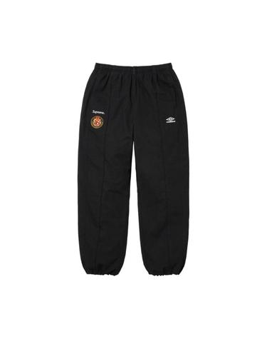 [해외직구] 슈프림 x 엄브로 코튼 립스탑 트랙 팬츠 블랙   23FW 180056