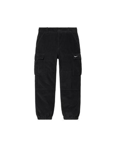 [해외직구] 슈프림 x 나이키 아크 코듀로이 카고 팬츠 블랙 22SS DM1779-010