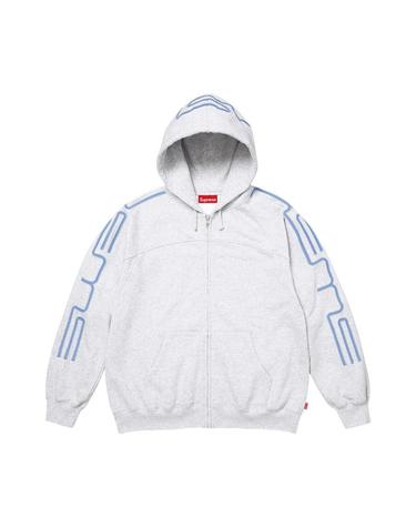 [해외직구] 슈프림 커넥트 집업 후드 스웨트셔츠 애쉬 그레이   26FW 1057913