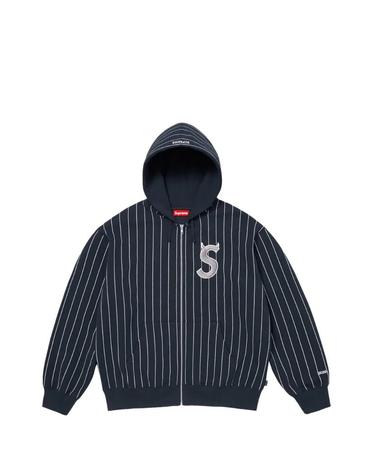 슈프림 [해외직구] Supreme 데빌 S 핀스트라이프 후디 SU27309