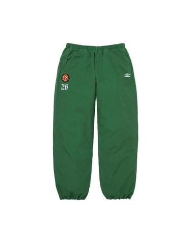 [해외직구] 슈프림 x 엄브로 코튼 립스탑 트랙 팬츠 그린   26FW 1116988