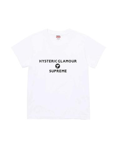 [해외직구] 슈프림 x 히스테릭 글래머 베이비 티셔츠 화이트   24FW 388785