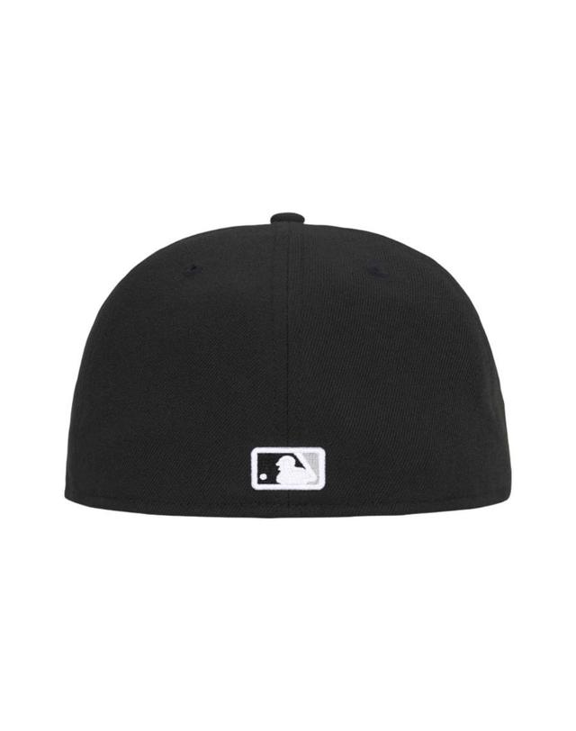 슈프림 [해외직구] 슈프림 x MLB 팀 박스로고 뉴에라 블랙 시카고 24SS 281810 착용컷