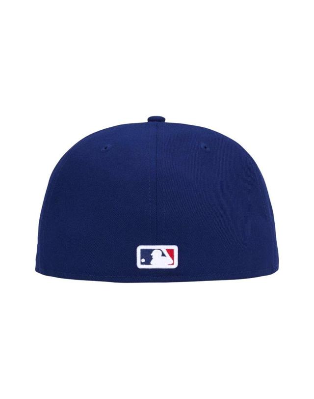 슈프림 [해외직구] 슈프림 x MLB 팀 박스로고 뉴에라 다크 로얄 로스앤젤레스 24SS 281809 착용컷
