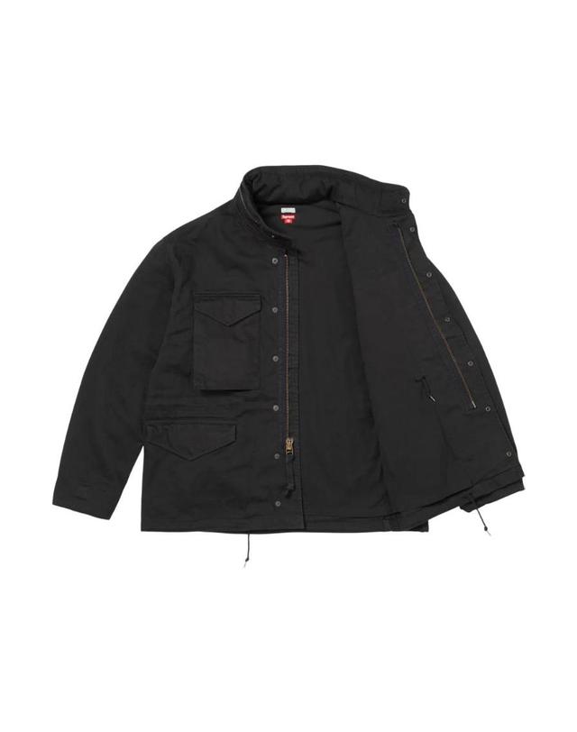 슈프림 [해외직구] 슈프림 x 아프레쎄 M 65 블랙 26FW 1087647 착용컷
