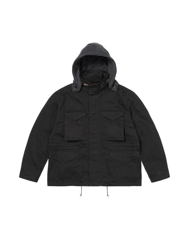 슈프림 [해외직구] 슈프림 x 아프레쎄 M 65 블랙 26FW 1087647 착용컷
