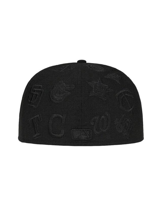 슈프림 [해외직구] 슈프림 x MLB 뉴에라 블랙 20SS 147694 착용컷