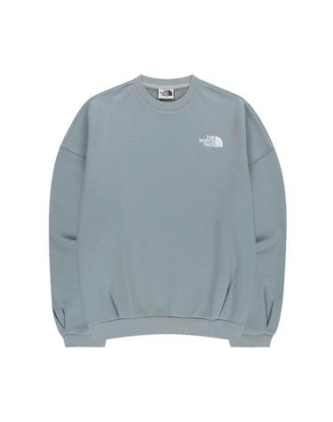 [해외직구] 노스페이스 로고 스웨트셔츠 그레이시 블루   25FW NM5MR52L