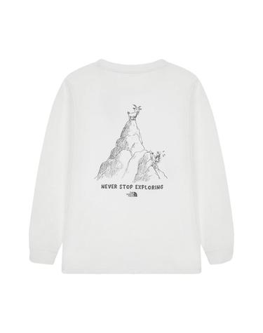 [해외직구] 노스페이스 데이클라임 롱슬리브 R 티셔츠 더스크 블루   26FW NT7TS51B