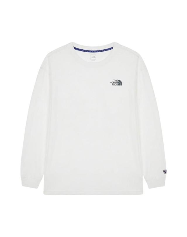 노스페이스 [해외직구] 노스페이스 데이클라임 롱슬리브 R 티셔츠 더스크 블루 26FW NT7TS51B 착용컷
