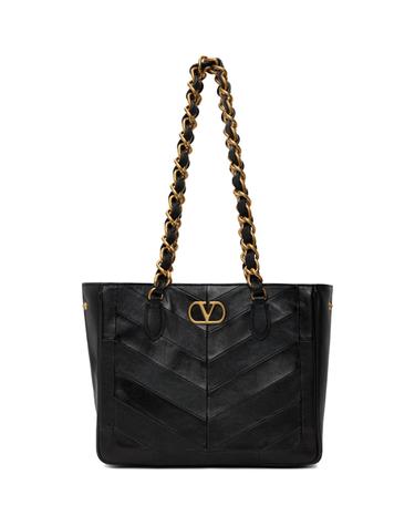[해외직구] Valentino Garavani 토트백 블랙 라세느 토트백 262807F049009