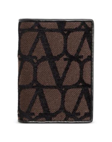 [해외직구] Valentino Garavani 트왈 이코노그라프 레더 디테일 카드 케이스 YP0713WAW