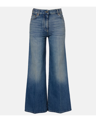 [해외직구] Valentino Garavani VGold 와이드 페이디드 진 P01178839