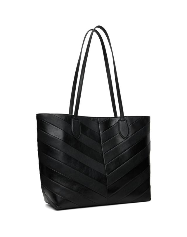 발렌티노 가라바니 발렌티노가라바니 [해외직구] Valentino Garavani 토트백 블랙 미디엄 진 패치워크 토트백 262807F049010 착용컷