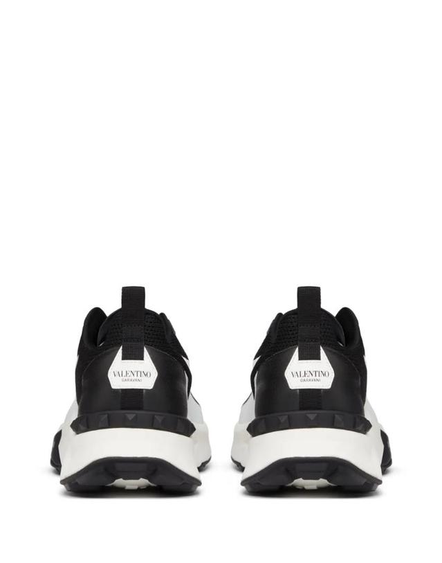 발렌티노 가라바니 발렌티노가라바니 [해외직구] Valentino Garavani 트루 액트 메시 러버라이즈드 패브릭 로우탑 스니커즈 S0H96PTN 착용컷