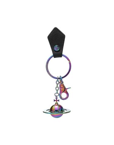 [해외직구] 비비안 웨스트우드 사피아노 3D 오브 이리디센트 키링 블랙 82030079-OM0009-N401