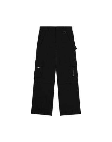 [해외직구] 우영미 와이드 카고 팬츠 블랙   22FW W223PT13983B