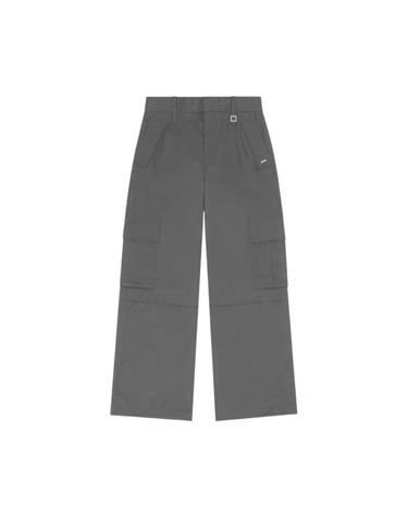 [해외직구] 우영미 와이드 카고 팬츠 블랙   23FW W233PT09945B
