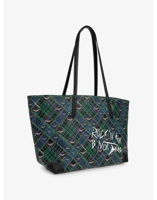 쟈딕앤볼테르 자딕앤볼테르 [해외직구] Zadig&Voltaire Z Shopper punk check bag LWBA04397 착용컷
