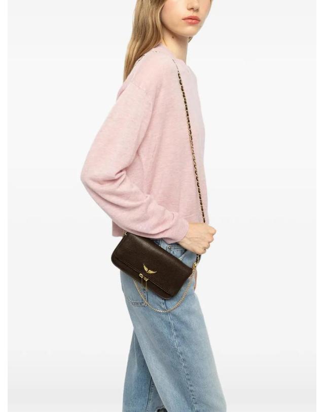 쟈딕앤볼테르 자딕앤볼테르 [해외직구] Zadig&Voltaire 락 미니 클러치 LWBA03975 착용컷