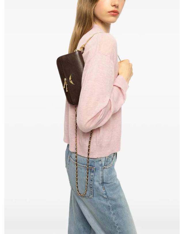 쟈딕앤볼테르 자딕앤볼테르 [해외직구] Zadig&Voltaire 락 미니 클러치 LWBA03975 착용컷