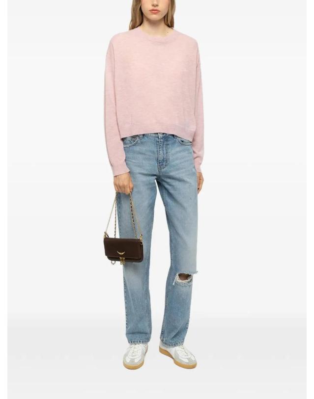 쟈딕앤볼테르 자딕앤볼테르 [해외직구] Zadig&Voltaire 락 미니 클러치 LWBA03975 착용컷