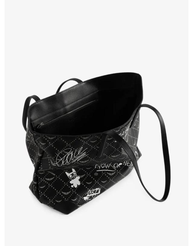 쟈딕앤볼테르 자딕앤볼테르 [해외직구] Zadig&Voltaire Z 쇼퍼 아티 태그 백 LWBA04520 착용컷