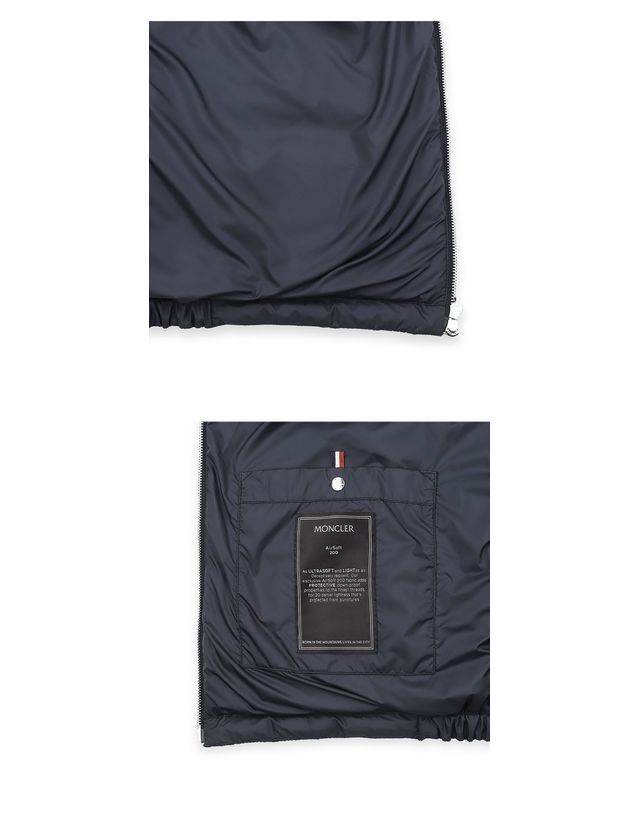 몽클레어 [명품] 몽클레르 남성 후드 경량 패딩 자켓 네이비 L1091 1A00098 549SK 779 152528154 착용컷