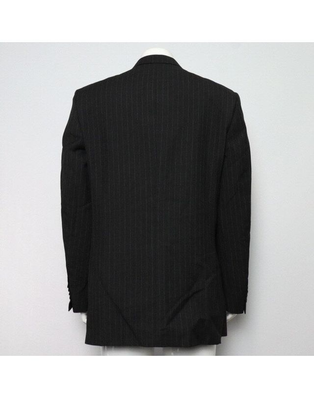 제냐 [중고명품] [중고명품] 제냐 그레이 스트라이프 울 3 버튼 레귤러 핏 정장 수트 세트 사이즈 82cm 160340441 착용컷