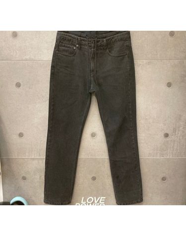 [중고명품] 준지 흑청 데님팬츠 사이즈 46 148410009