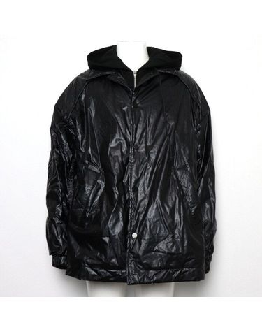 [중고명품] 준지 폴리에스터 혼합 레이어드 후드 자켓 사이즈 87cm 161310457