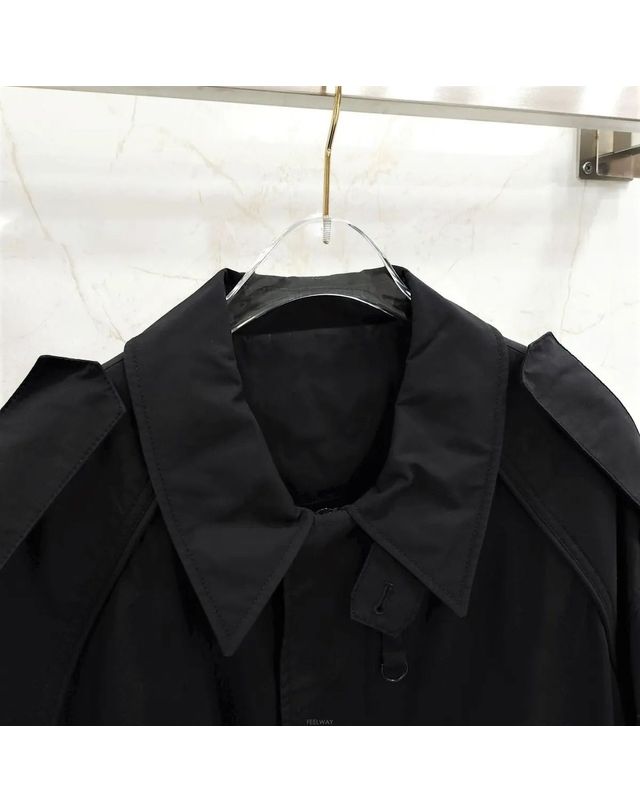 준지 [중고명품] [중고명품] 준지 블랙 견장 자켓 사이즈 46 160195241 착용컷