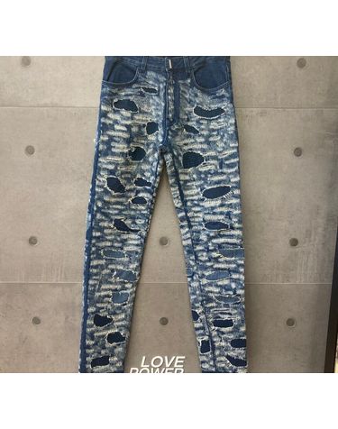 [중고명품] 지방시 디스트로이드 중청 데님팬츠 사이즈 30 148409999