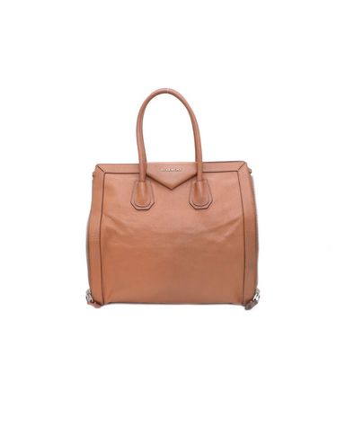[중고명품] 지방시 사이드 지피 레더 토트백 브라운 사이즈 37cm 155332665
