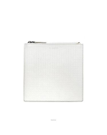 [중고명품] 지방시 파우치 화이트 155029758