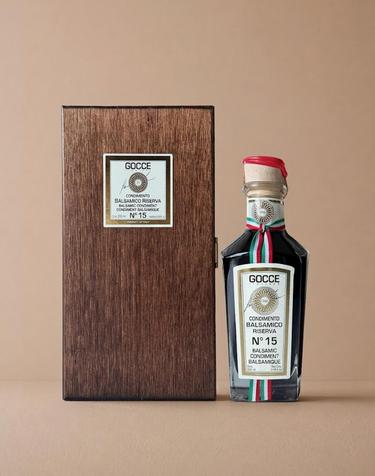[우드박스]GOCCE 고쎄 콘디멘토 리제르바 15년산 발사믹식초 250ml