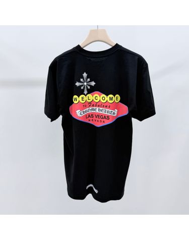 [중고명품] 크롬하츠 웰컴 라스베가스 블랙 반팔 티셔츠 사이즈 M 159274630