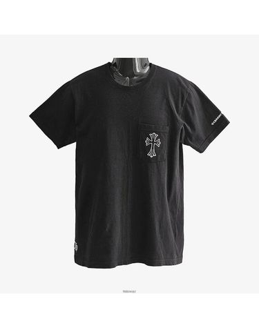[중고명품] 크롬하츠 CH 포켓 반팔 티셔츠 블랙 사이즈 M 159485464