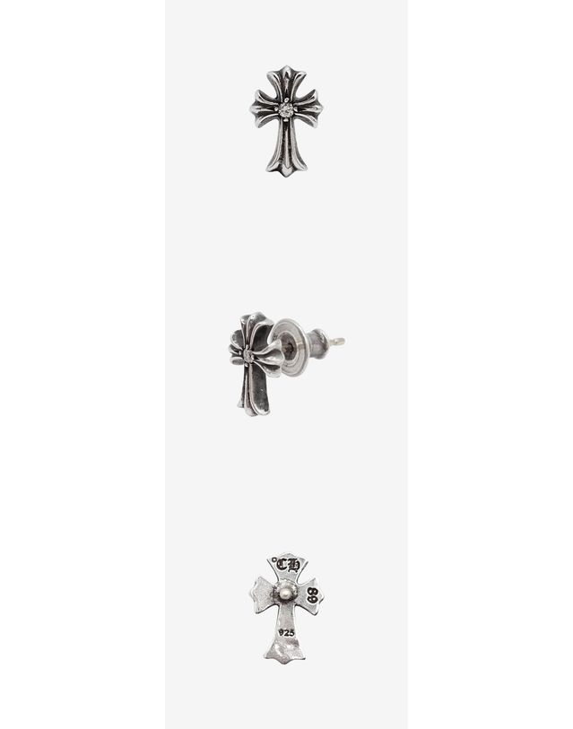 크롬 하츠 [중고명품] 크롬하츠 중고 타이니 1P 이어링 YYBLPN8Q 161554300 착용컷