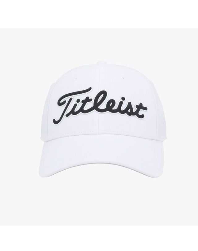 타이틀리스트 [명품] 타이틀리스트 플레이어 볼 마커 골프 볼캡 화이트 155990844 착용컷