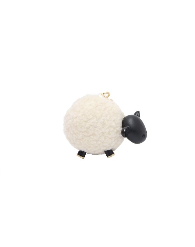 토리버치 [중고명품] [중고명품] 토리버치 Sheep 양 키링 겸 백참 158538387 착용컷