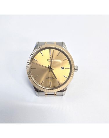 [중고명품] 튜더 골드 콤비 오토매틱 데이트 남성 시계 사이즈 40mm 157594430