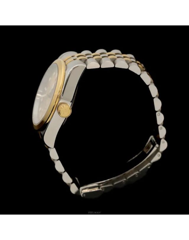 튜더 [중고명품] [중고명품] 튜더 중고 블랙베이 콤비 샴페인 시계 32MM 158877612 착용컷