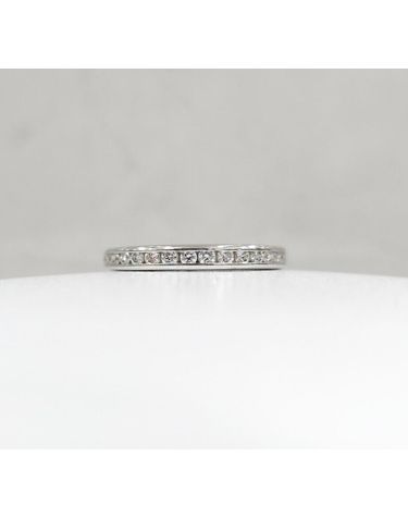 [중고명품] 티파니앤코 다이아 플래티늄 솔리스트 하프 이터니티 링 5.5호 152349775