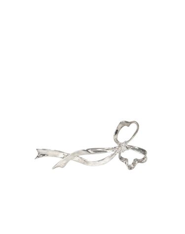 [중고명품] 티파니앤코 리본 실버 브로치 사이즈 8.5cm x 4cm 155500242