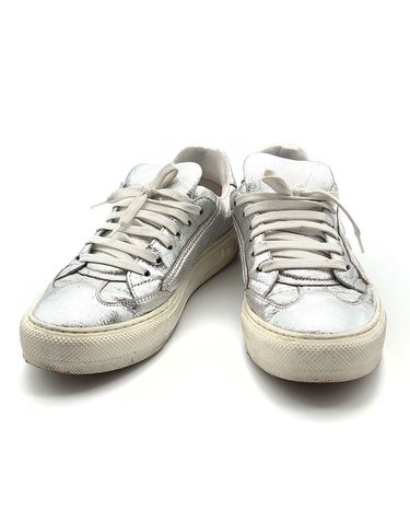 [중고명품] 페라가모 페레가모 간치니 실버 스니커즈 113996984