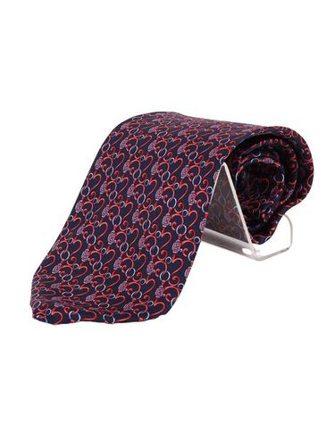 [중고명품] 펜디 FF 네이비 레드 남성 넥타이 150cm 28419147