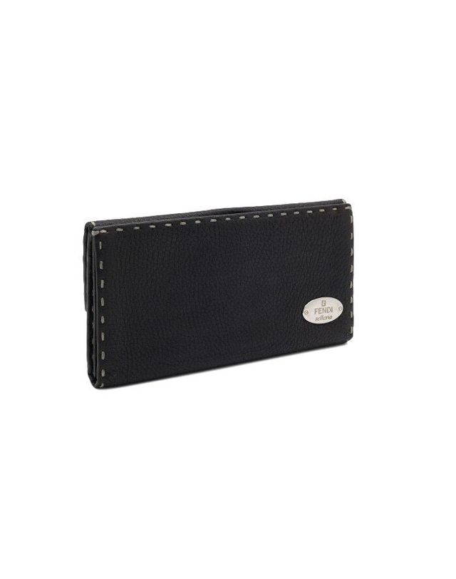 펜디 [중고명품] [중고명품] 펜디 샐러리아 카프스킨 여성 장지갑 가로 18.5cm 세로 9.5cm 152316528 착용컷