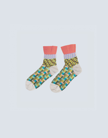 크로스 패치 삭스 - 핑크 [CQ-CT-24-1-N7M-012]