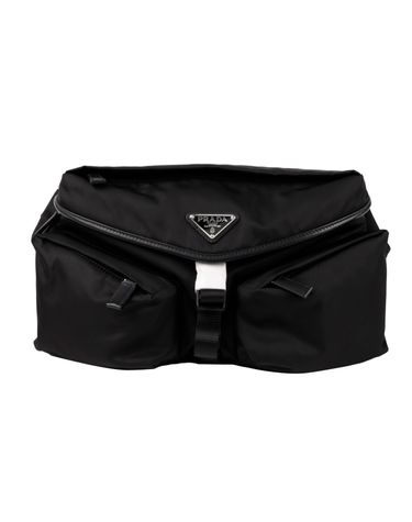 [중고명품] 프라다 리나일론 멀티 포켓 숄더 크로스백 브라운 156923677